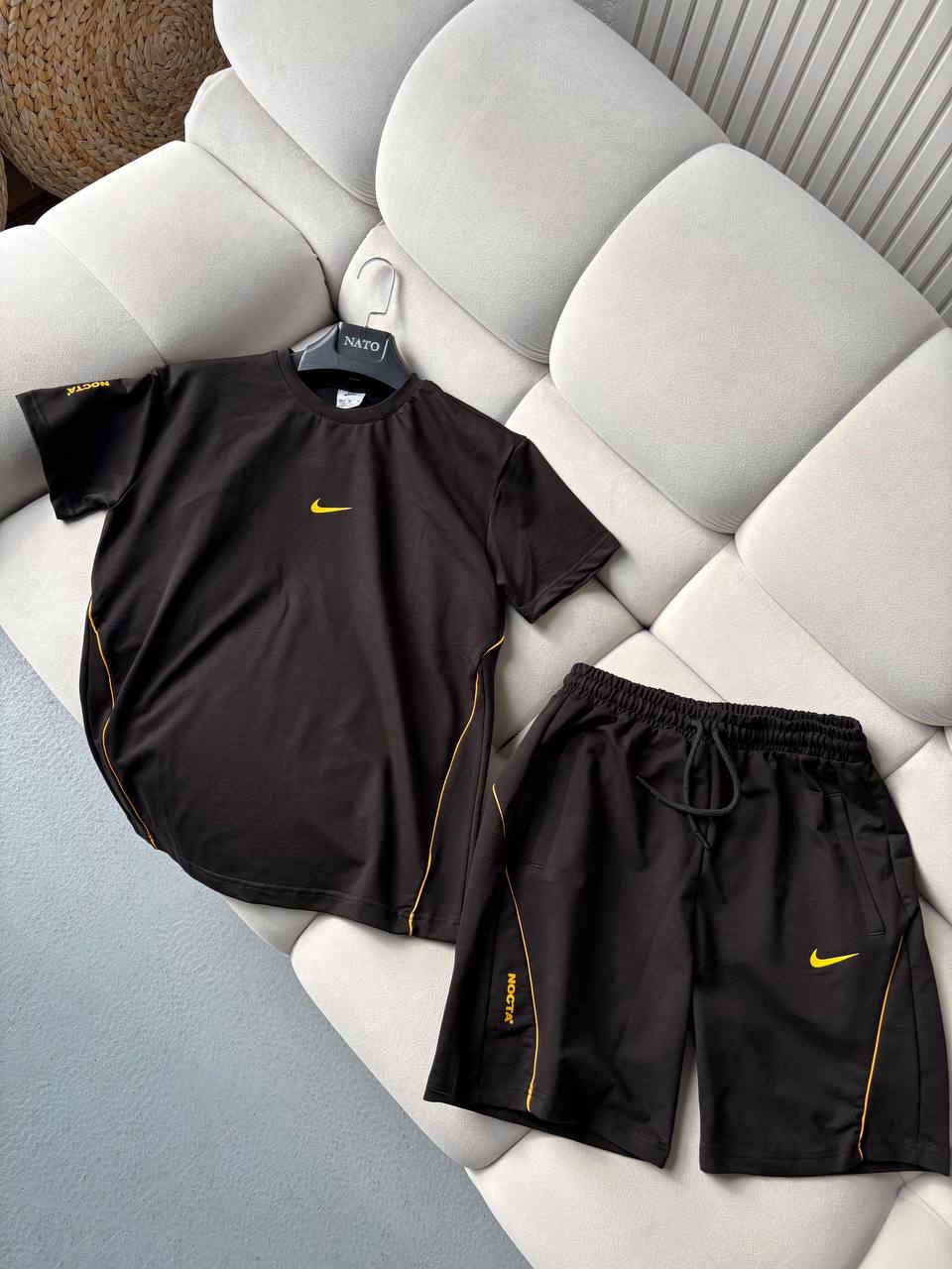 Nike Nocta Siyah Şortlu Takım