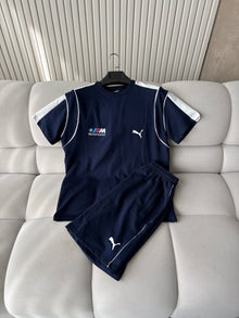 Puma Bmw Lacivert Şortlu Takım