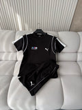 Puma Bmw Siyah Şortlu Takım