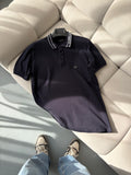 Armani Lacivert Polo Yaka T-shirt