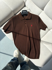 Polo Ralph Lauren Kahverengi Selanik Örme Yazlık Triko
