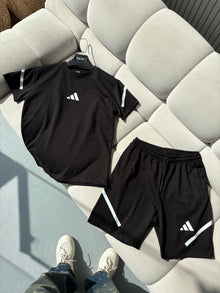 Adidas Z.N.E Siyah Şortlu Takım