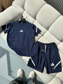 Adidas Z.N.E Lacivert Şortlu Takım